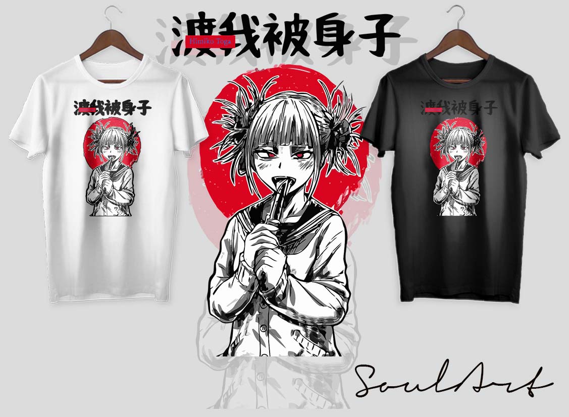 Anime Sublimation/DTF T-Shirt Images Bundle