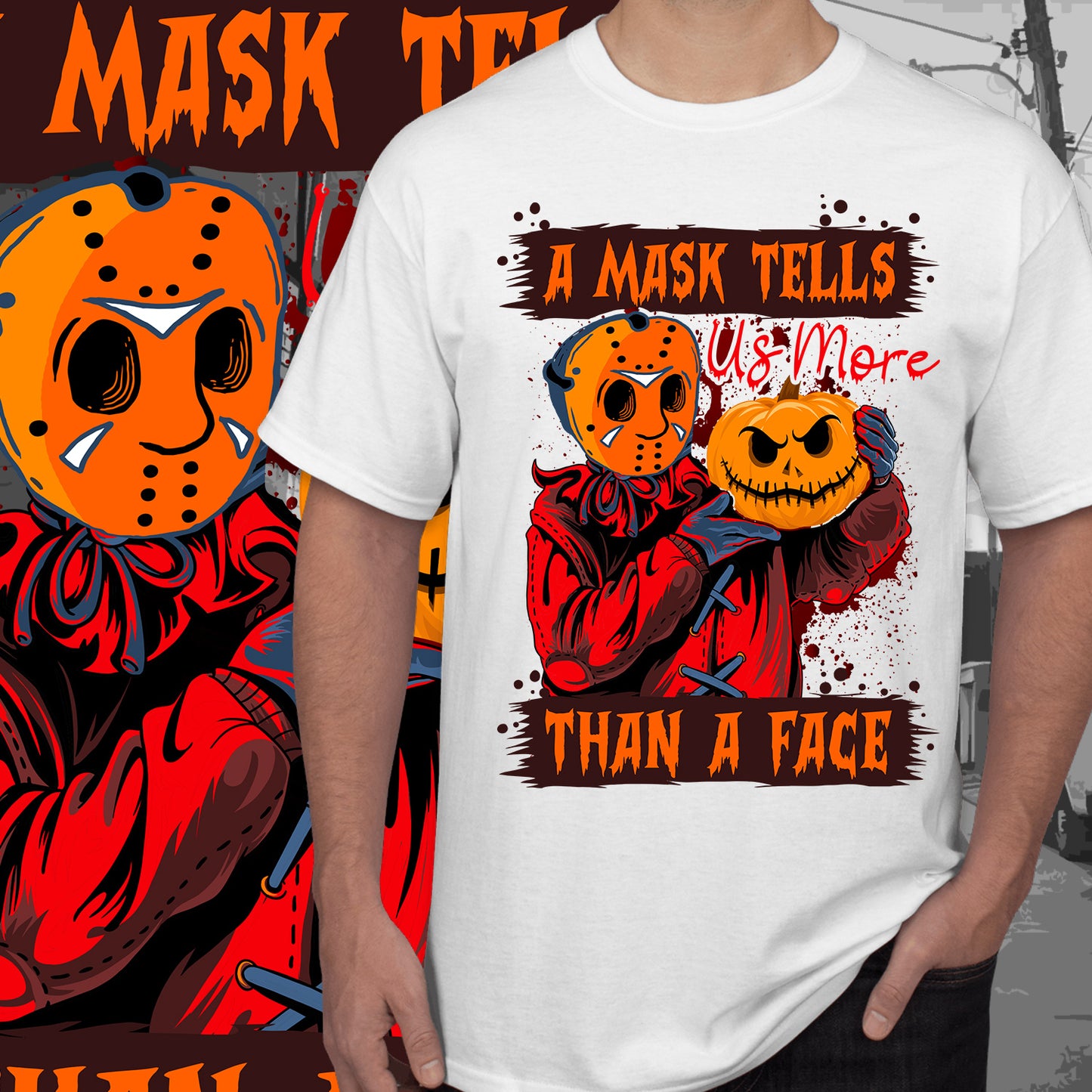 21 Halloween Sublimation T-Shirt Image Bundle