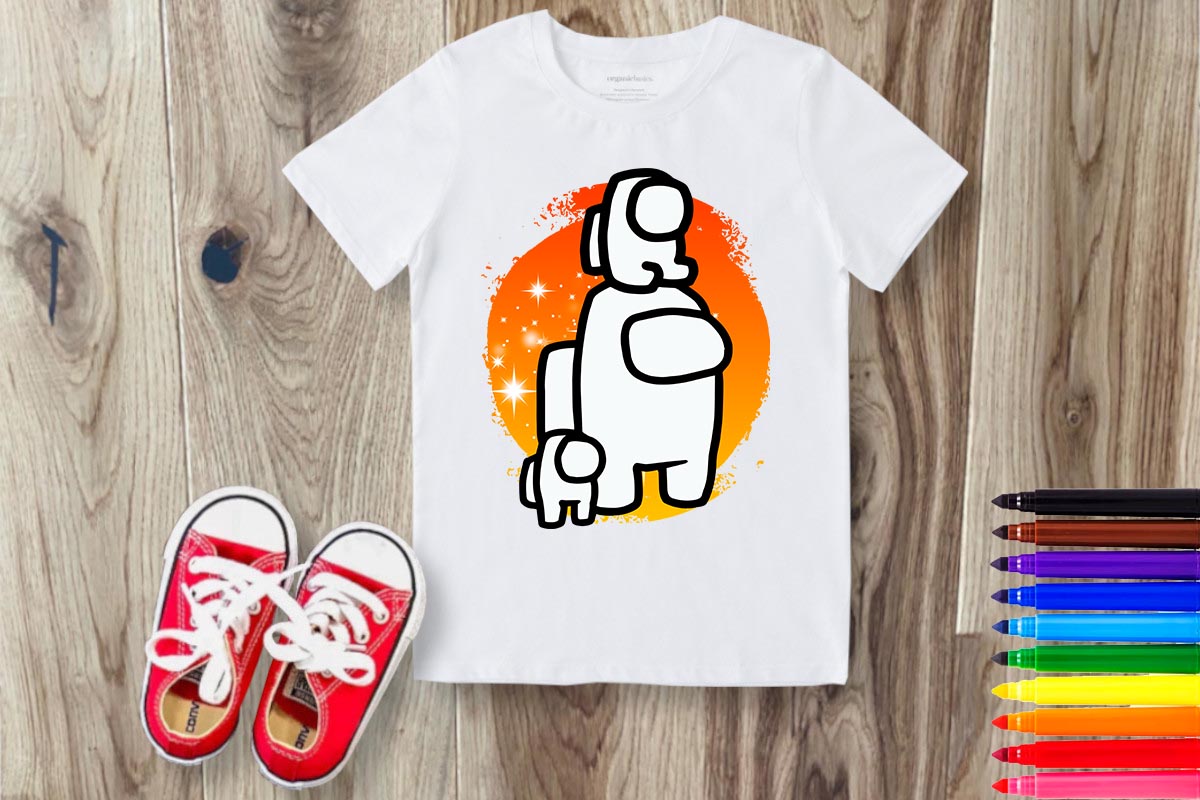 Coloring Cartoon Sublimation/DTF T-Shirt Images Bundle