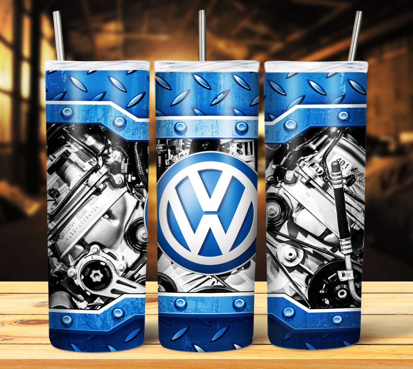 Car Logo 20oz Sublimation Tumbler Image