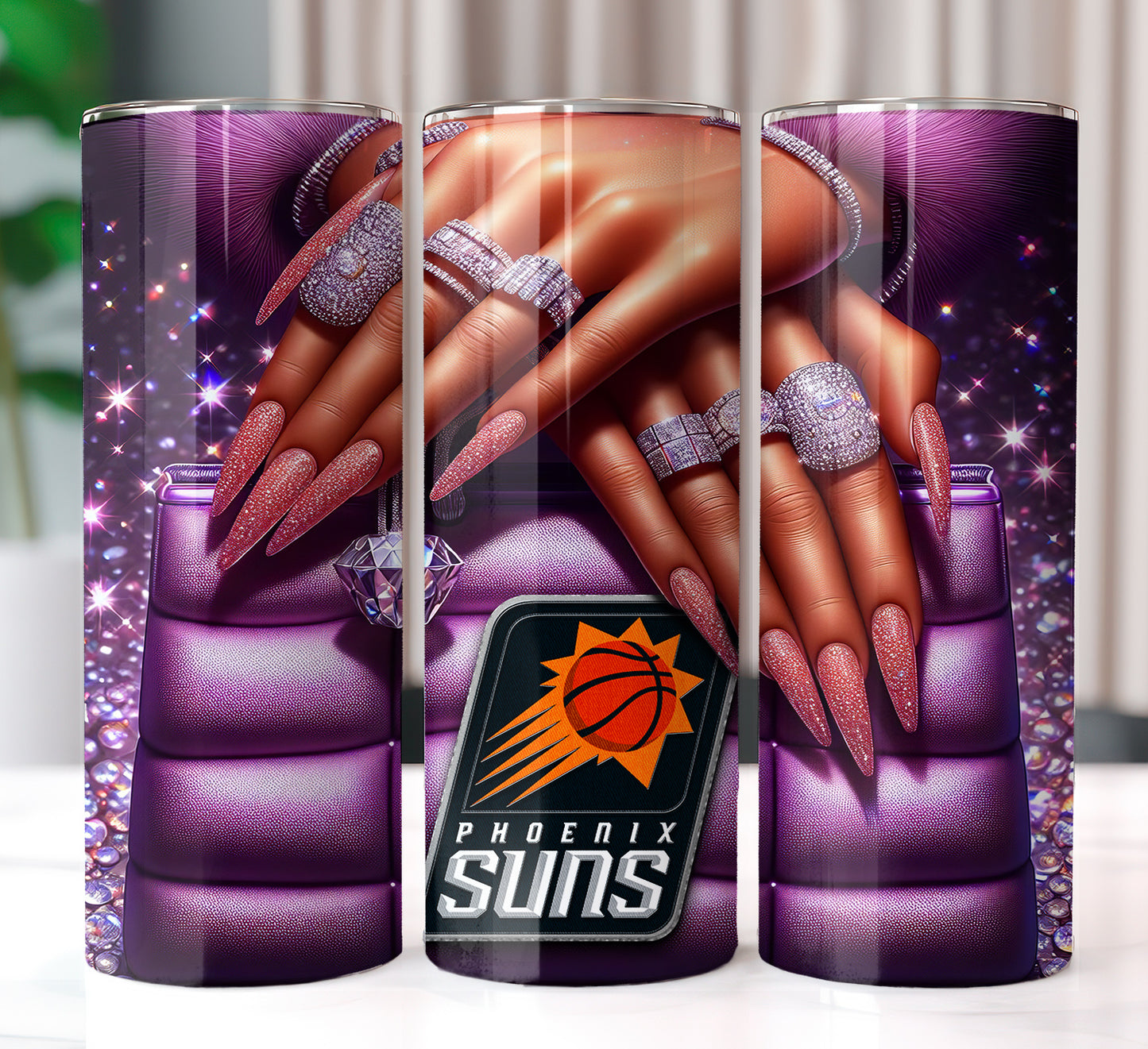 Basketball Bag 20oz Sublimation Tumbler Image