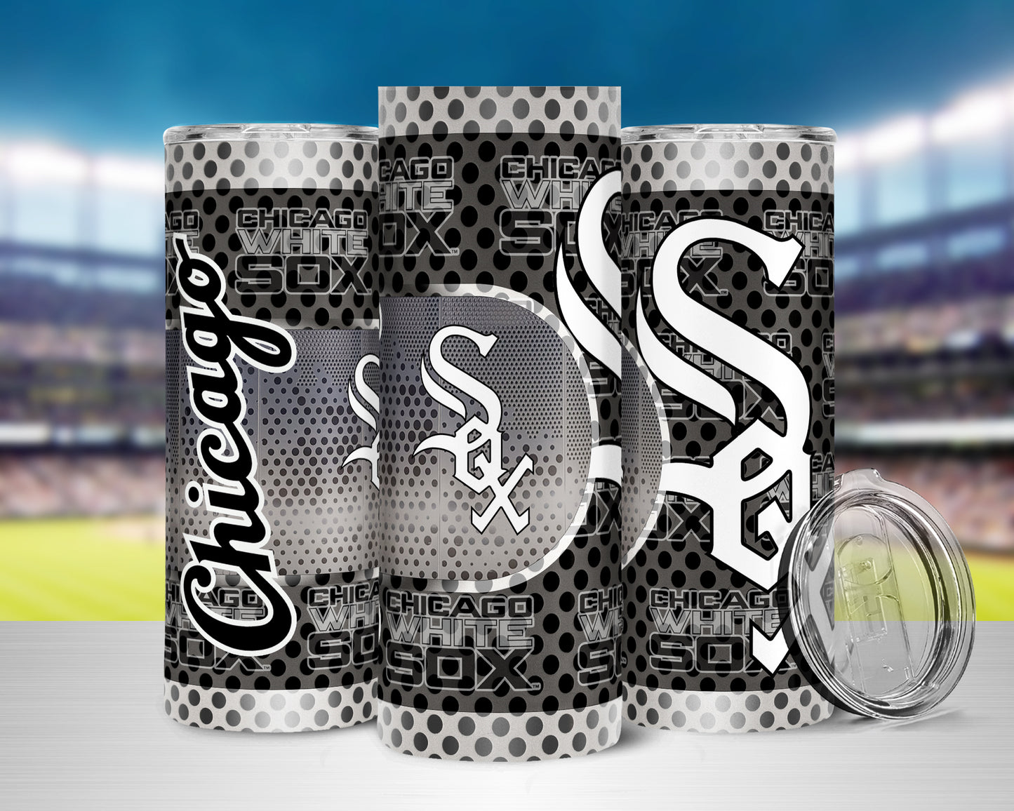 Baseball 20oz Sublimation Tumbler Image