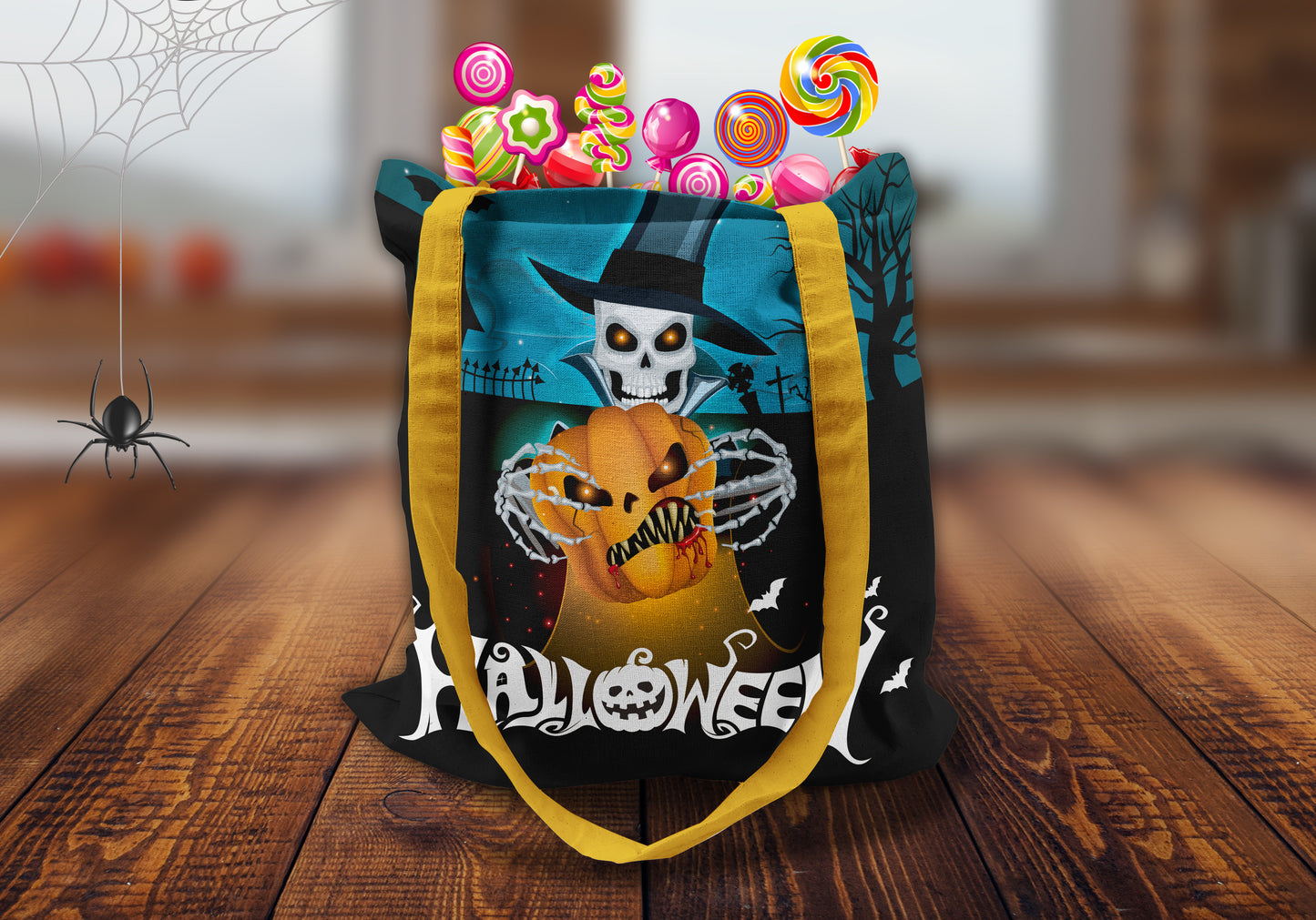 Halloween Treat Bag Sublimation Images Bundle