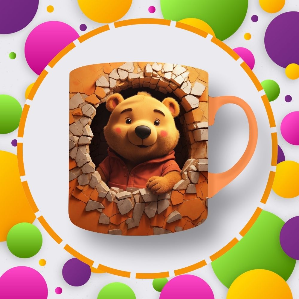 3D Cartoon Sublimation Mug/Kids Tumblers/Pillow Images  Bundle