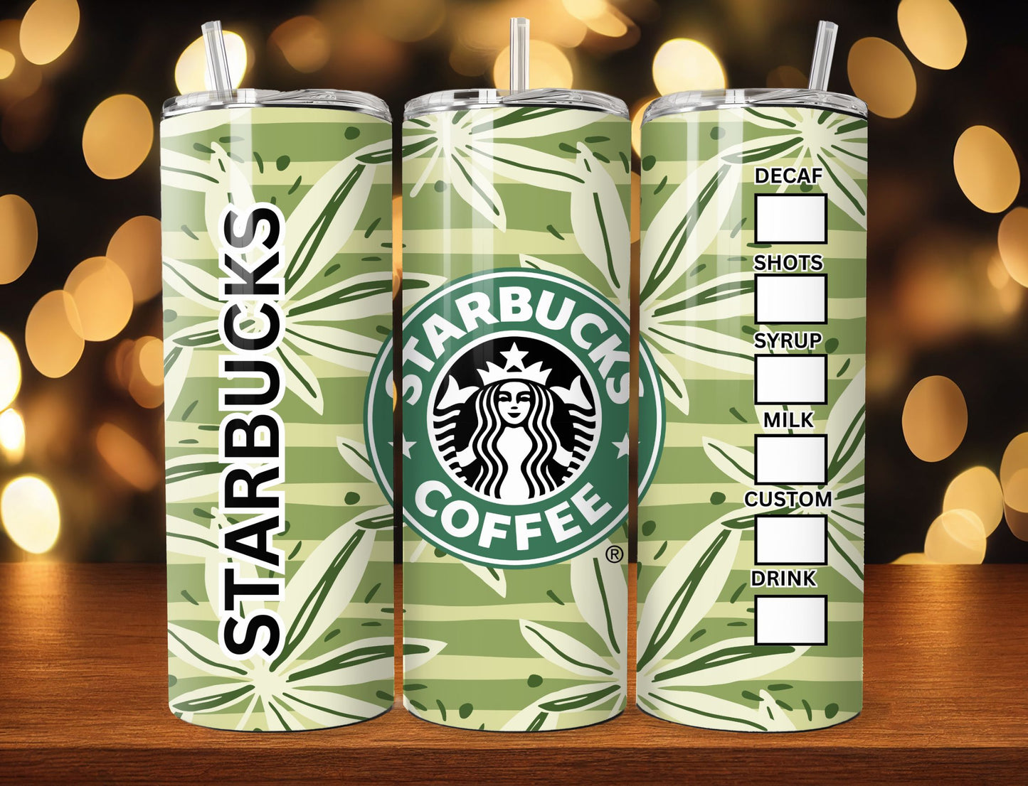 Cannabis Coffee Sublimation 20oz Images Bundle