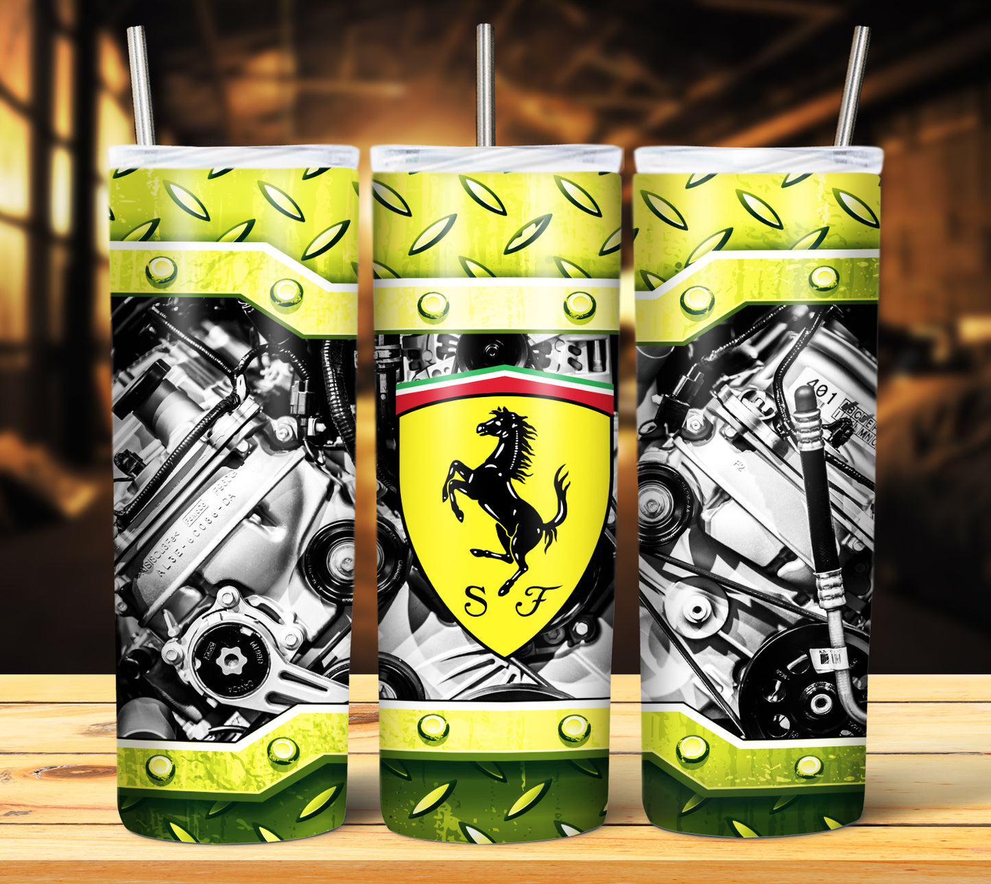 Car Logo 20oz Sublimation Tumbler Image