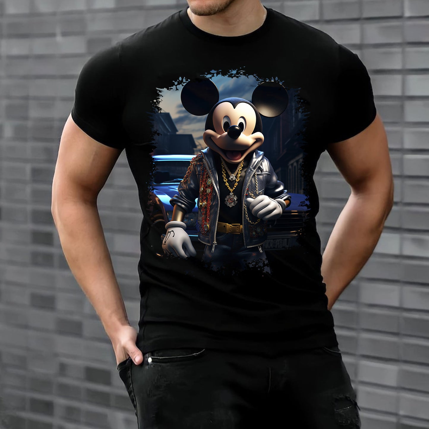 Cartoon Gangster Sublimation T-Shirt/DTF Images Bundle