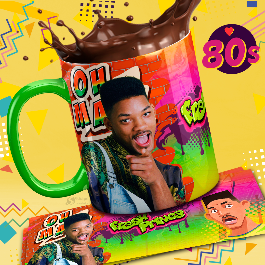 80's Sublimation 11/15oz Mug Images Bundle