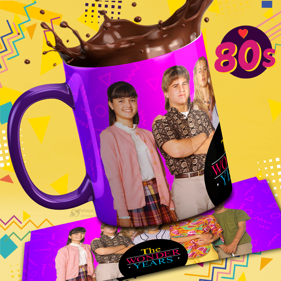 80's Sublimation 11/15oz Mug Images Bundle