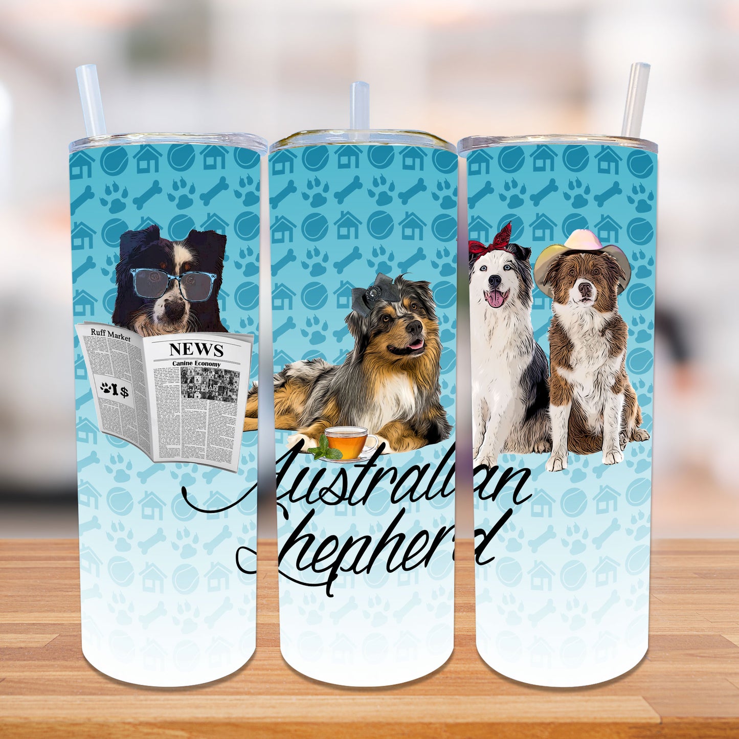 55 Dog Breeds Sublimation Tumbler Images Bundle 20 oz