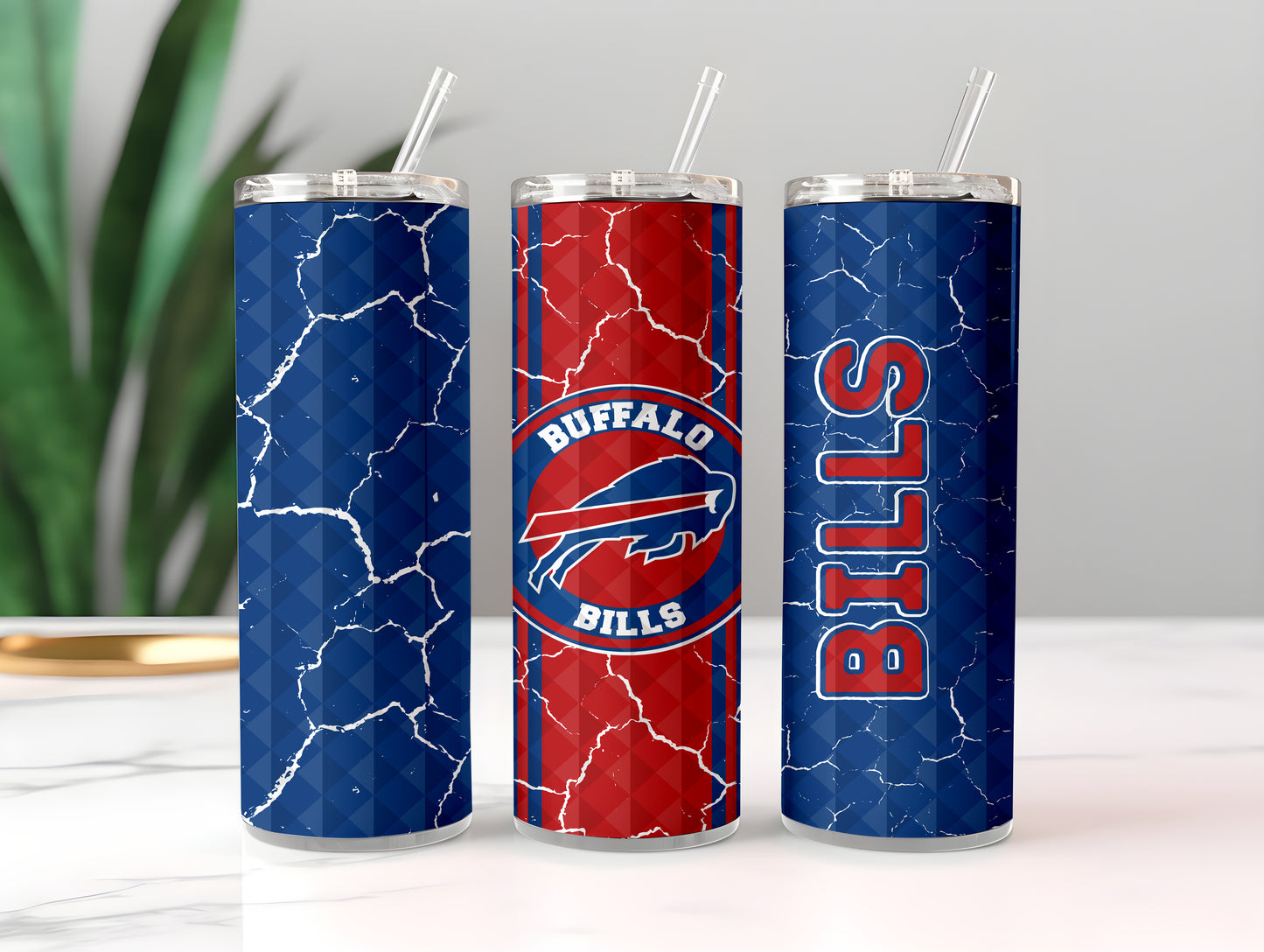 Football 20oz Sublimation Tumbler Image