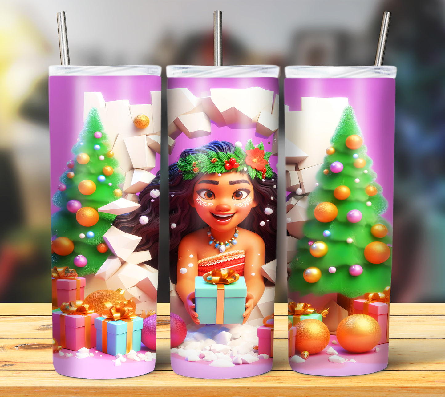 60+ 3D Christmas Sublimation 20oz Images Bundle