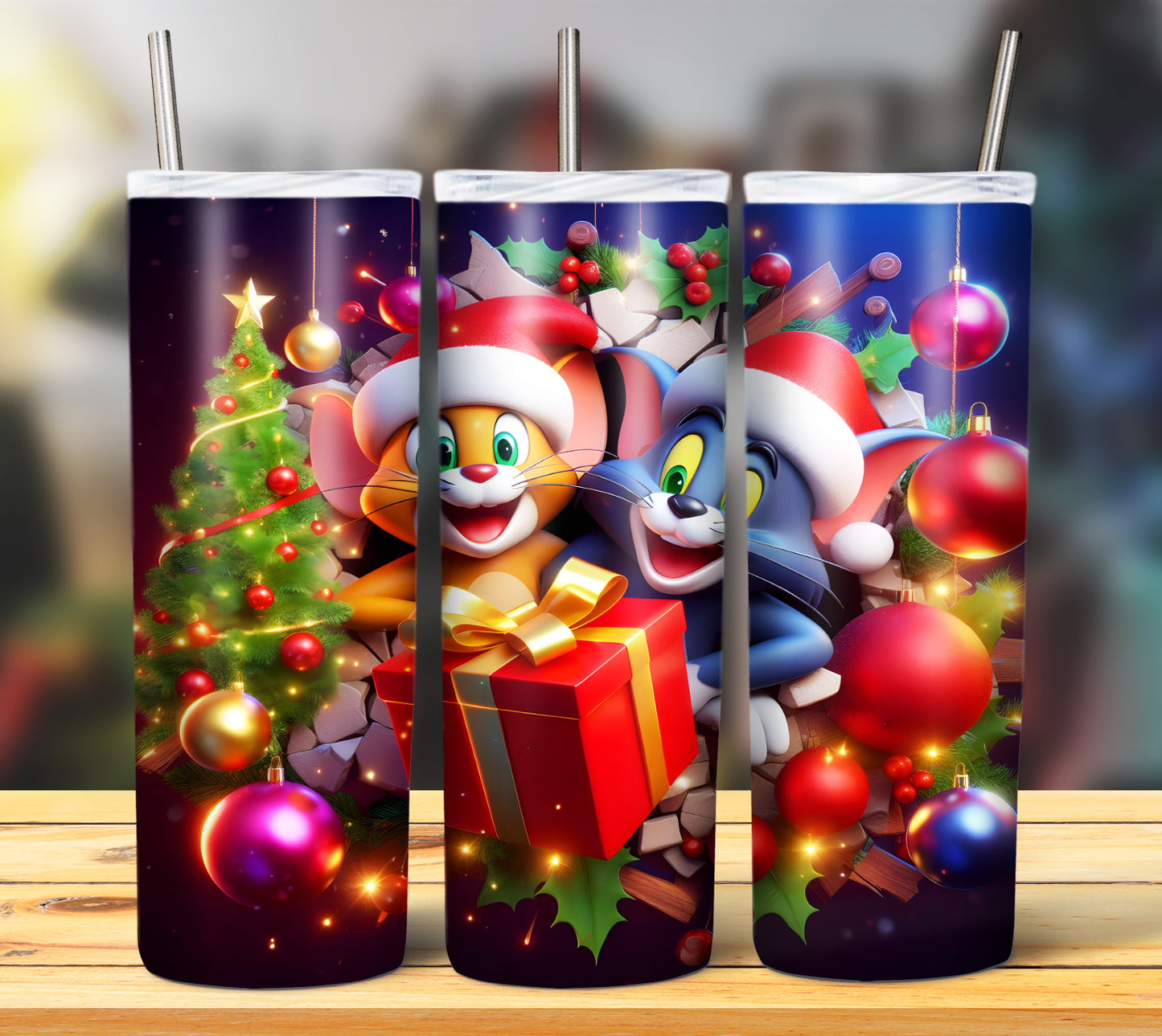 60+ 3D Christmas Sublimation 20oz Images Bundle