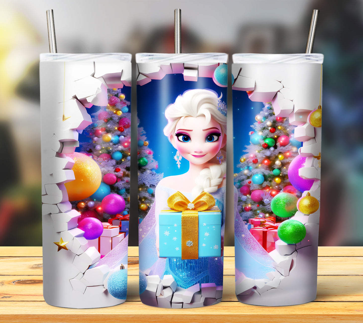 60+ 3D Christmas Sublimation 20oz Images Bundle