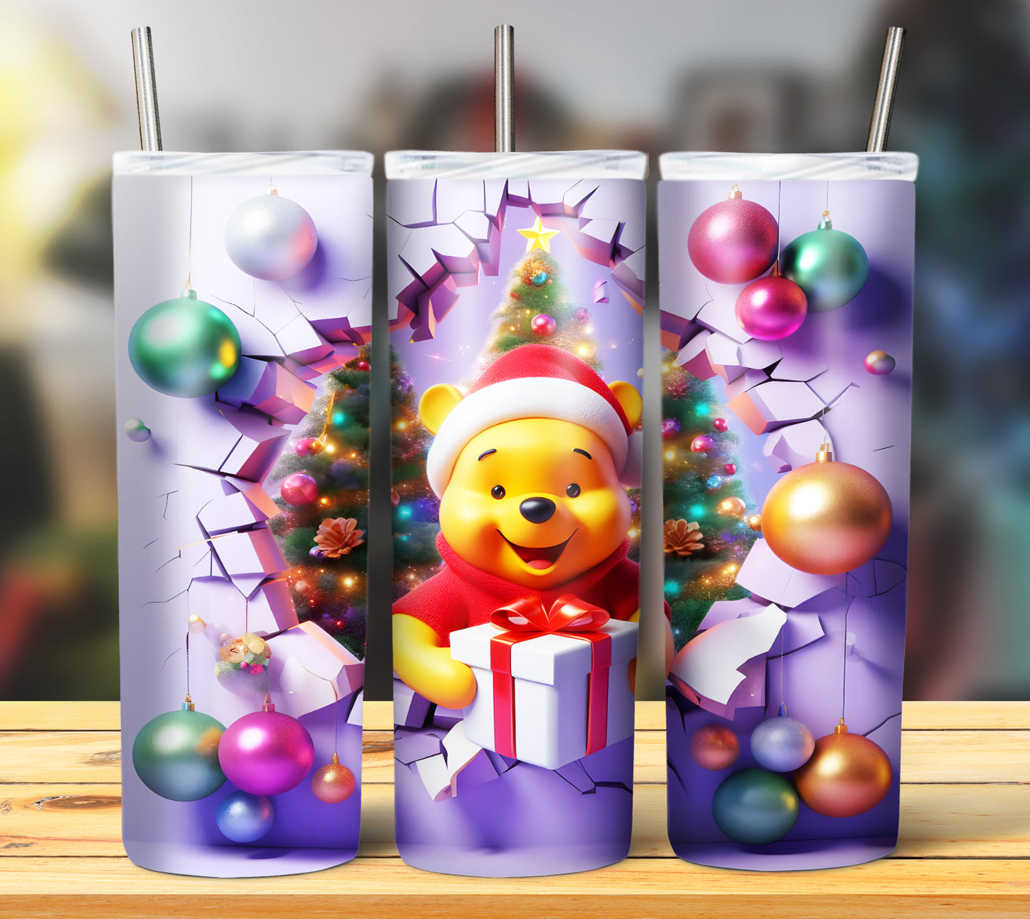 60+ 3D Christmas Sublimation 20oz Images Bundle