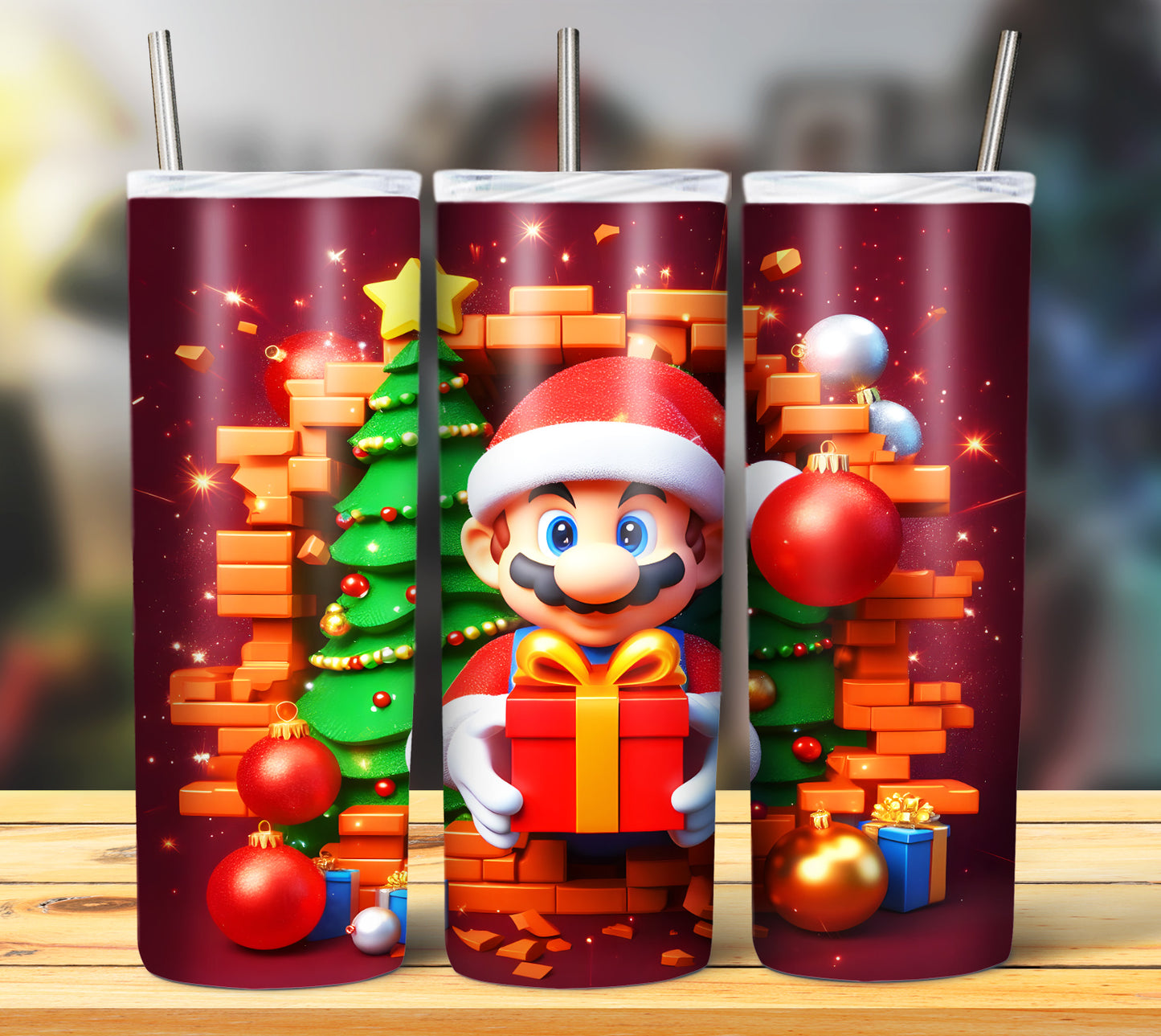 60+ 3D Christmas Sublimation 20oz Images Bundle