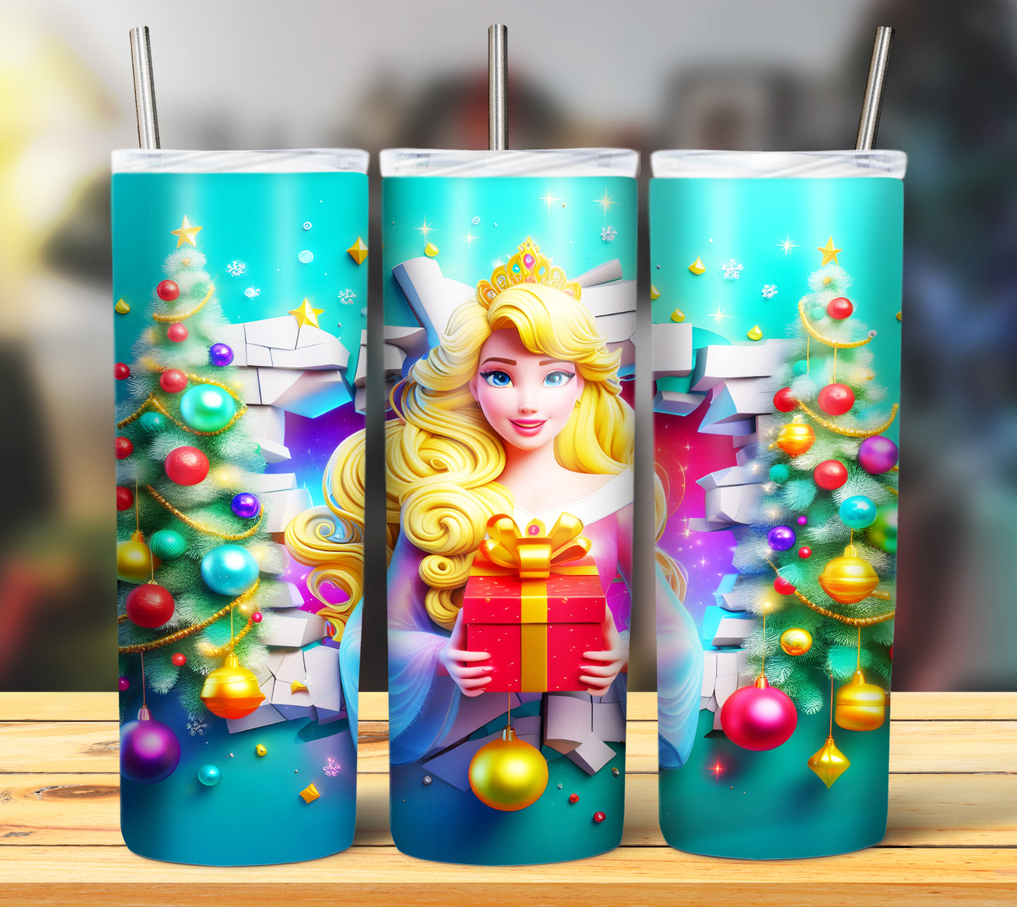 60+ 3D Christmas Sublimation 20oz Images Bundle