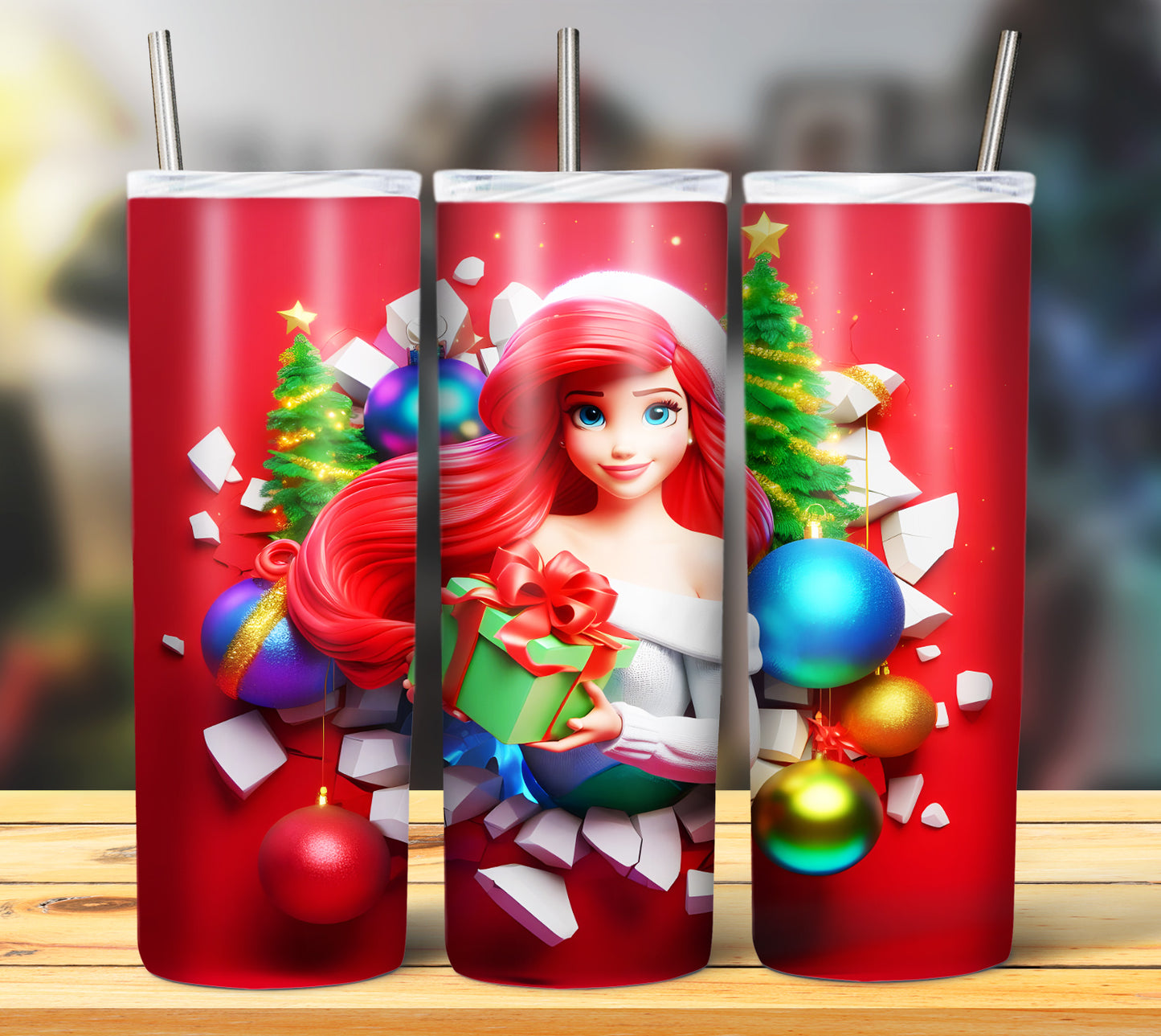 60+ 3D Christmas Sublimation 20oz Images Bundle