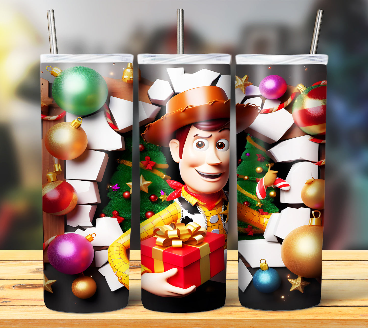 60+ 3D Christmas Sublimation 20oz Images Bundle