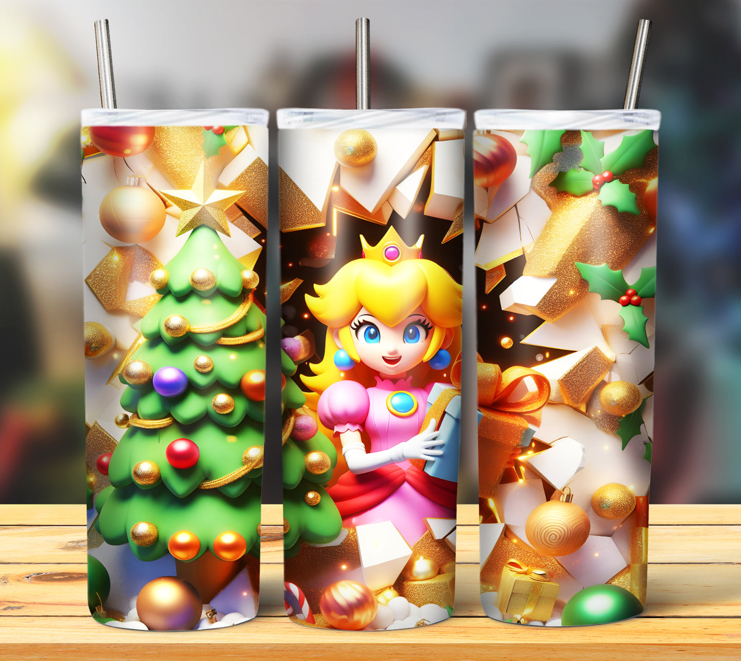 60+ 3D Christmas Sublimation 20oz Images Bundle