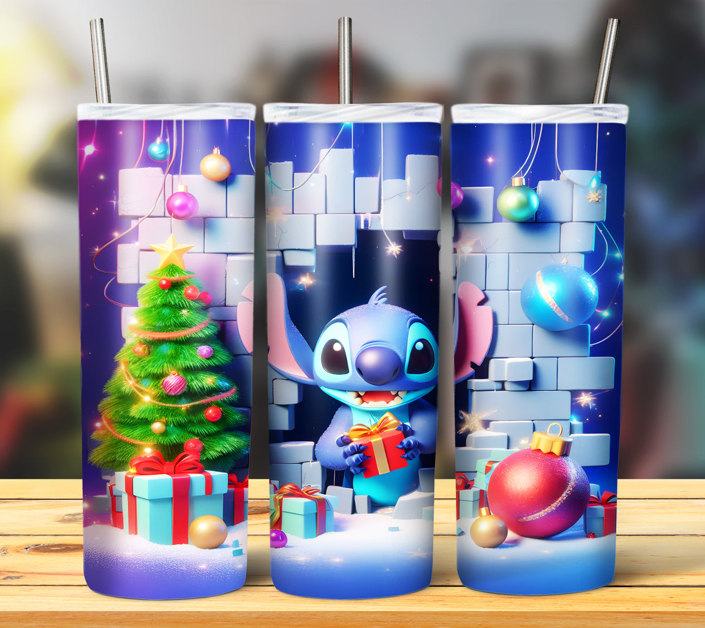 60+ 3D Christmas Sublimation 20oz Images Bundle