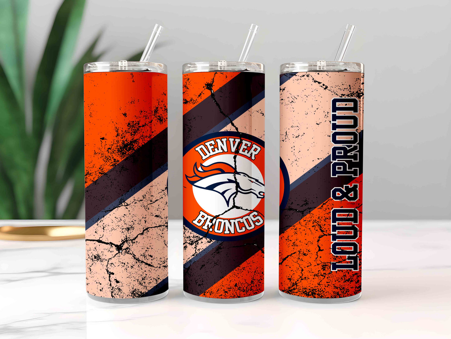 Football 20oz Sublimation Tumbler Image