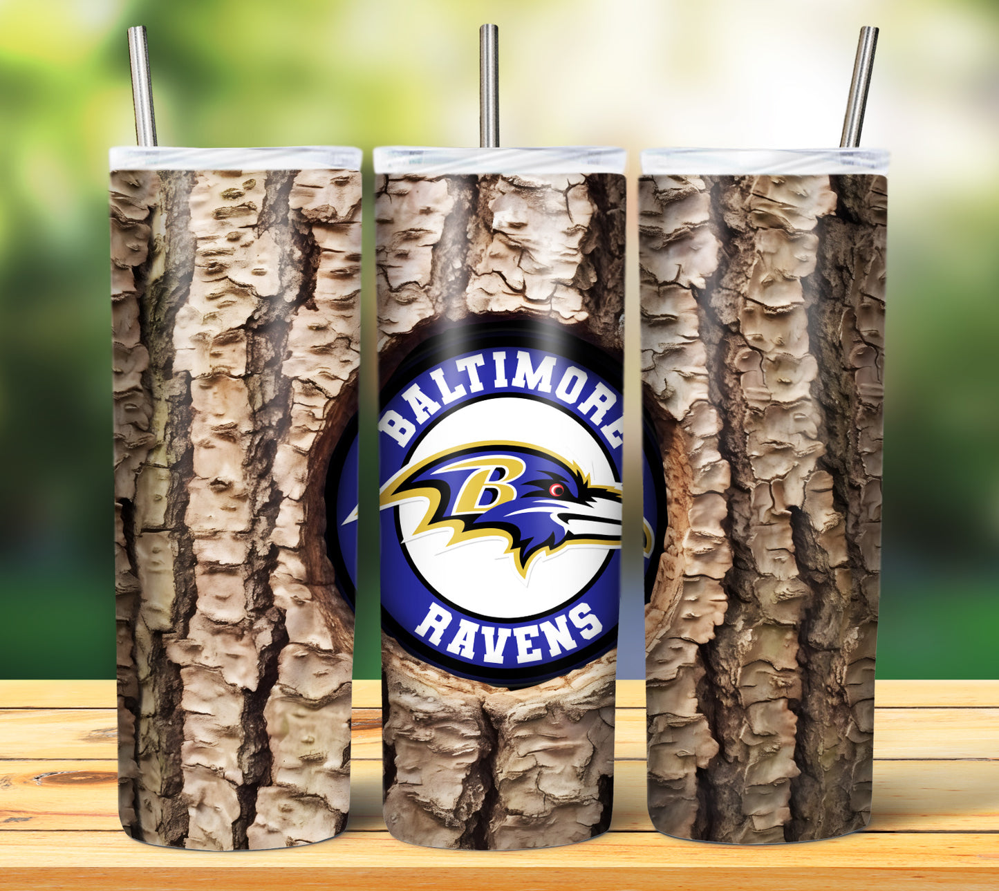 Football 20oz Sublimation Tumbler Image