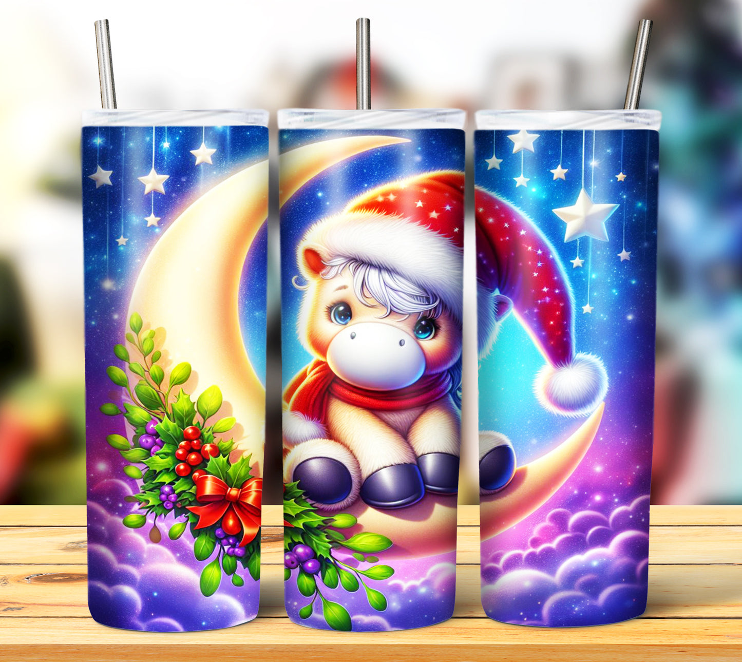 Christmas Animals Sublimation 20oz Images Bundle