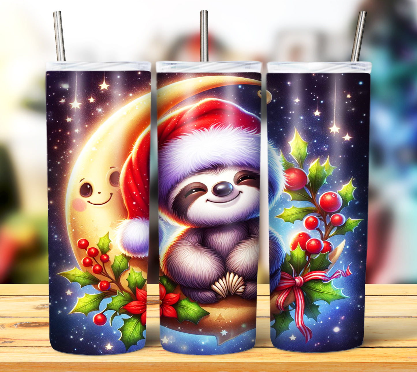 Christmas Animals Sublimation 20oz Images Bundle