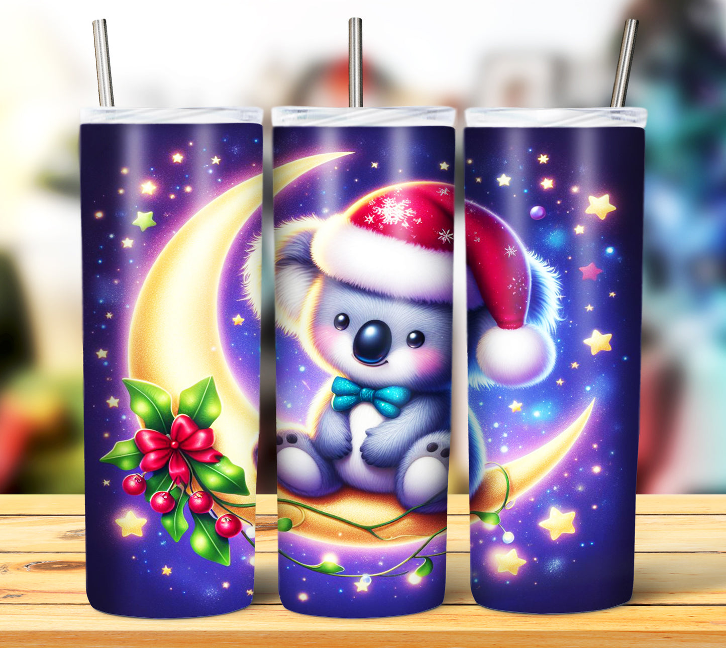 Christmas Animals Sublimation 20oz Images Bundle