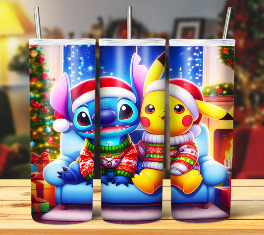 Assorted Christmas Cartoon Bundle Pack 20oz Sublimation Images