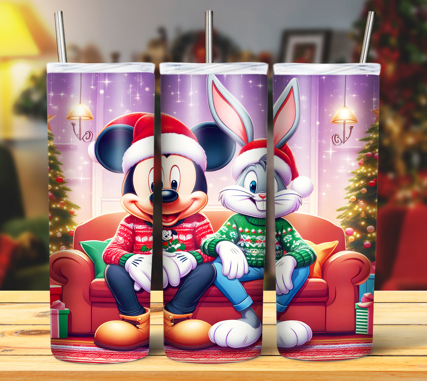 Assorted Christmas Cartoon Bundle Pack 20oz Sublimation Images