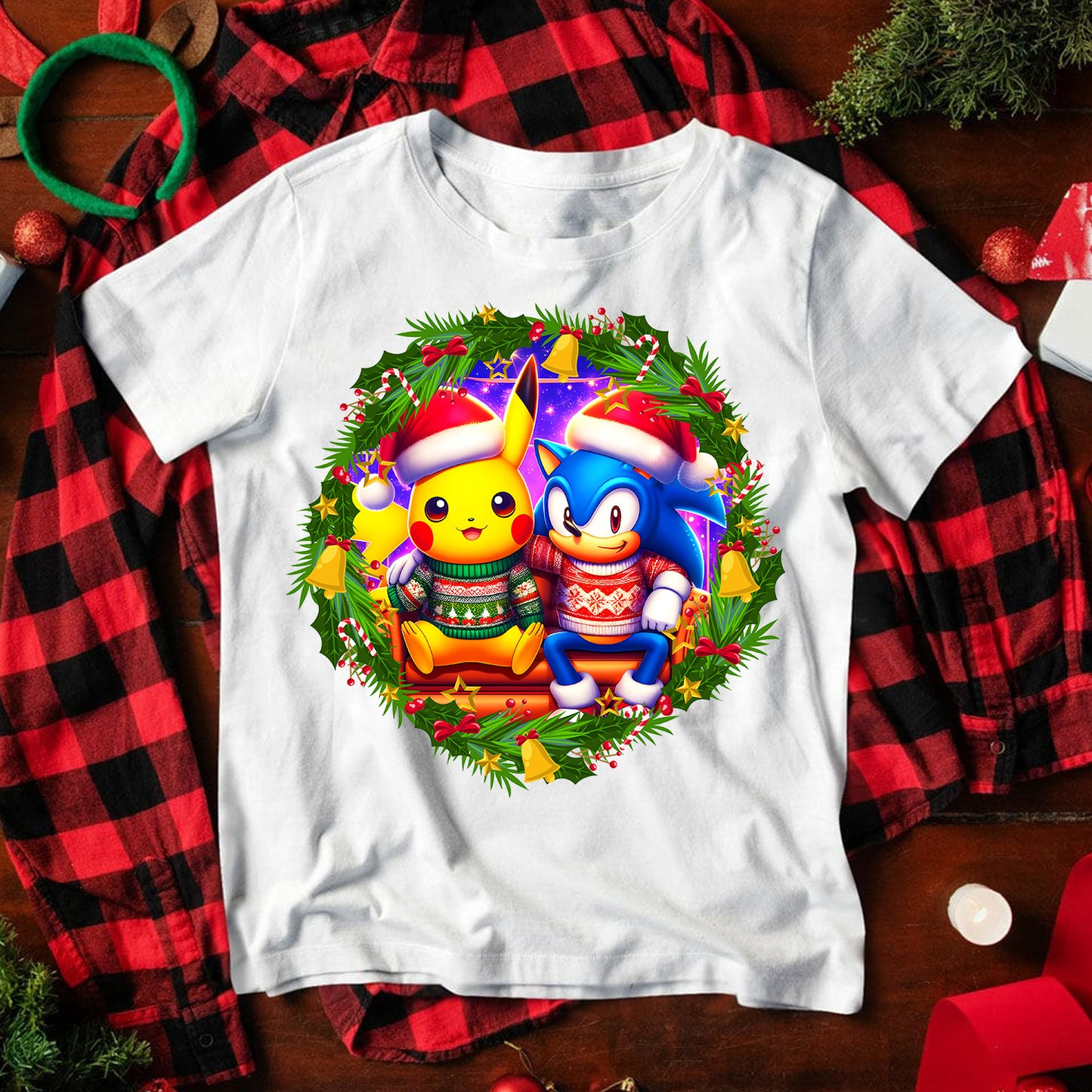 Assorted Christmas Cartoon Bundle Pack DTF/T-Shirt Sublimation Images