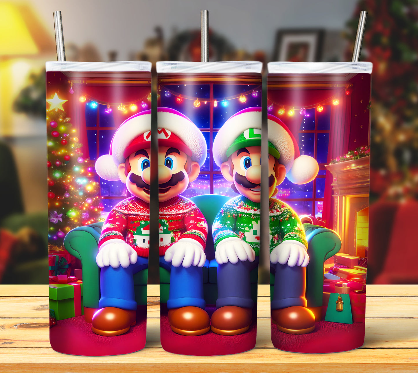 Assorted Christmas Cartoon Bundle Pack 20oz Sublimation Images