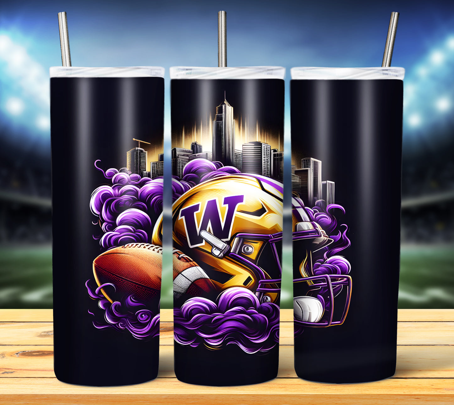 College 20oz Sublimation Tumbler Images Bundle