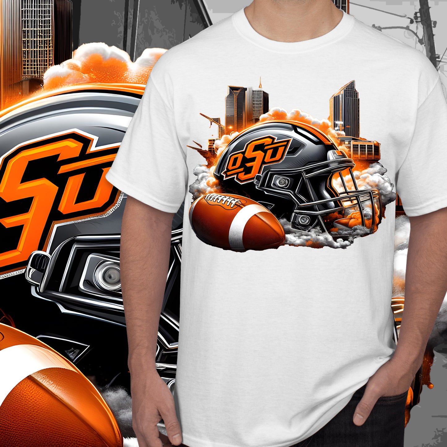 College T-Shirt Sublimation/DTF Images Bundle