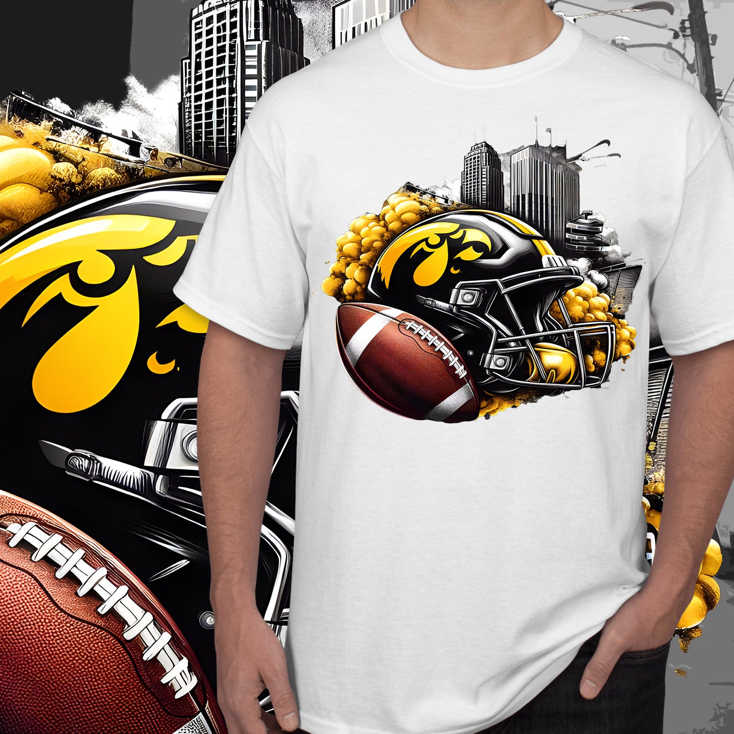 College T-Shirt Sublimation/DTF Images Bundle