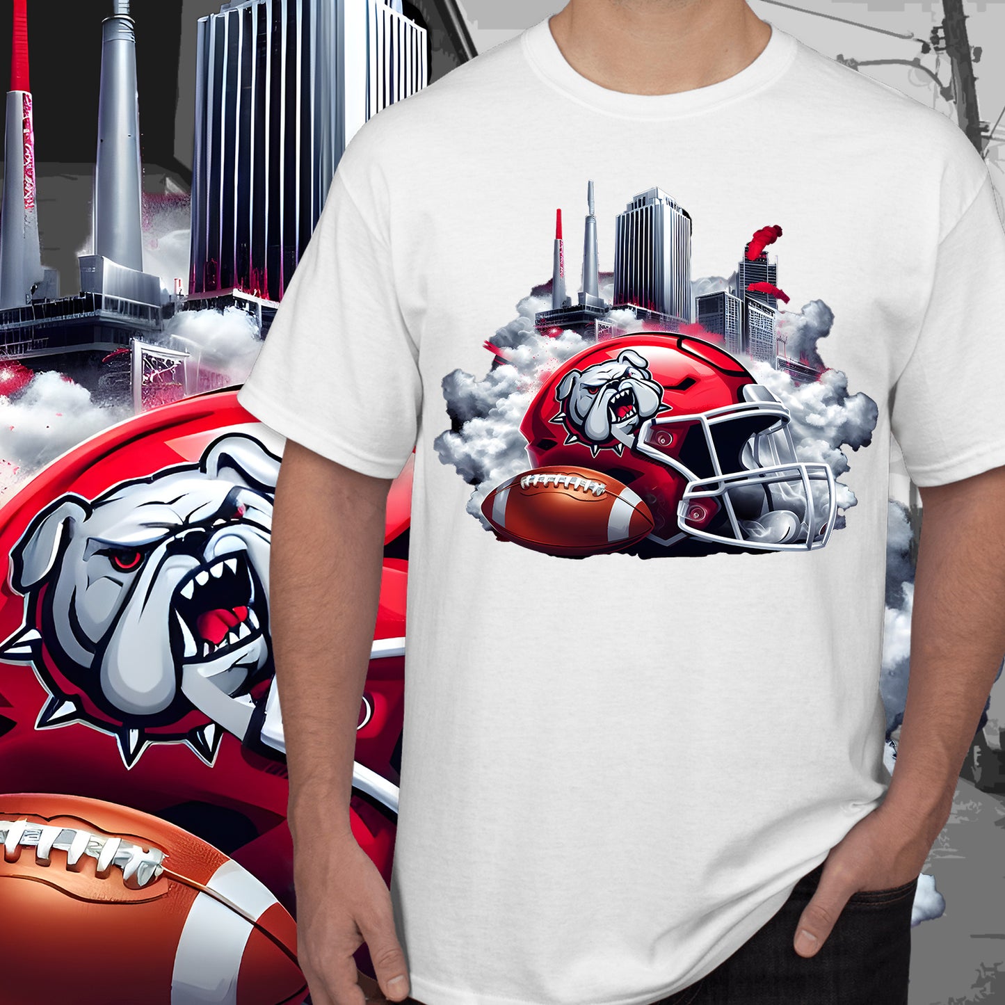 College T-Shirt Sublimation/DTF Images Bundle