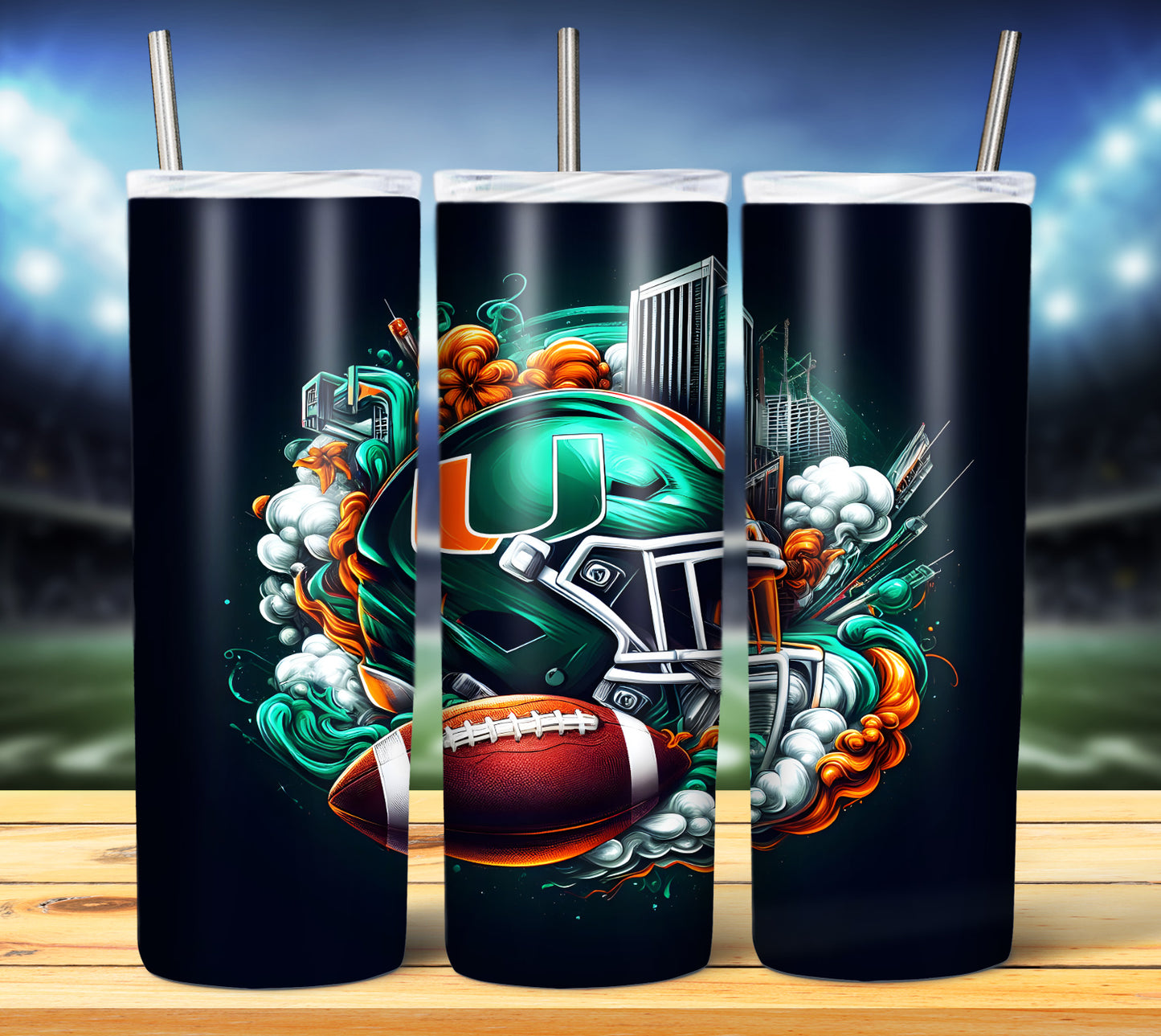 College 20oz Sublimation Tumbler Images Bundle