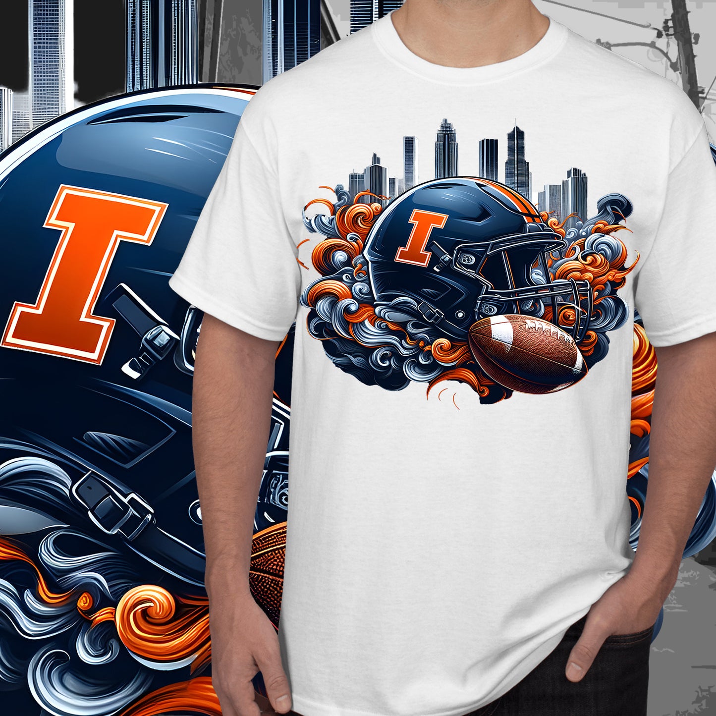 College T-Shirt Sublimation/DTF Images Bundle