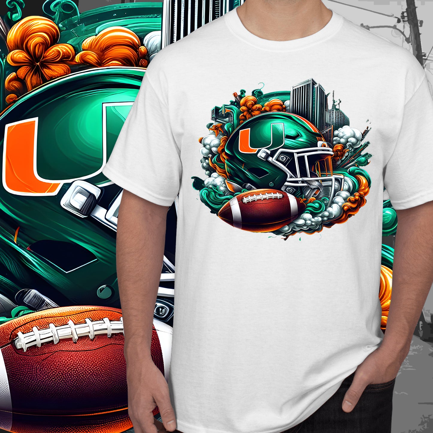 College T-Shirt Sublimation/DTF Images Bundle