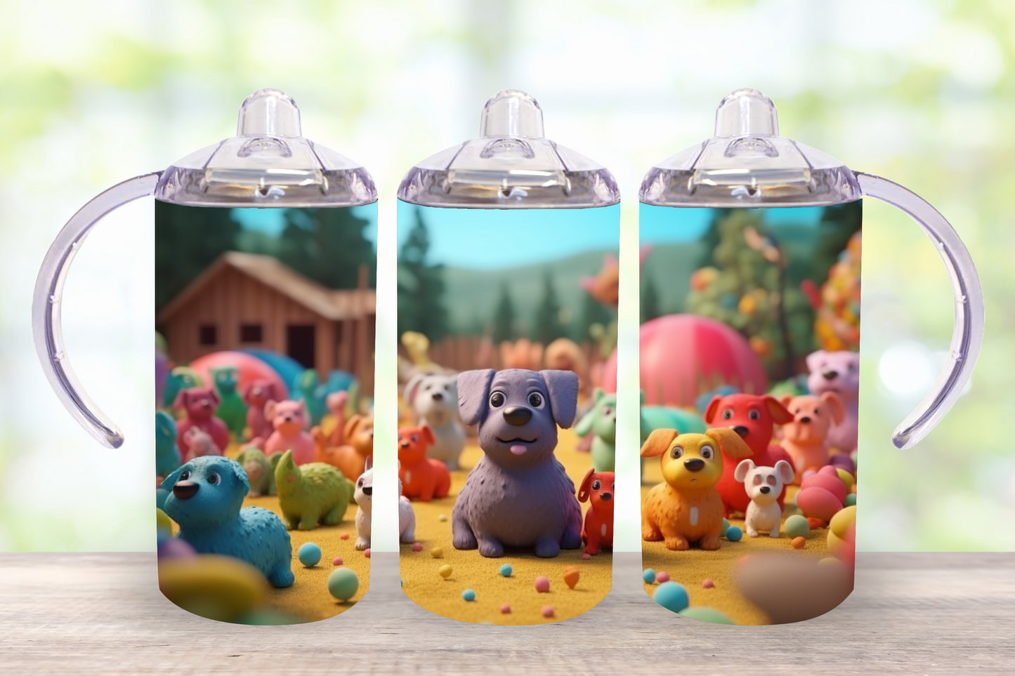 50 Kids Sippy Sublimation Tumbler Images Bundle