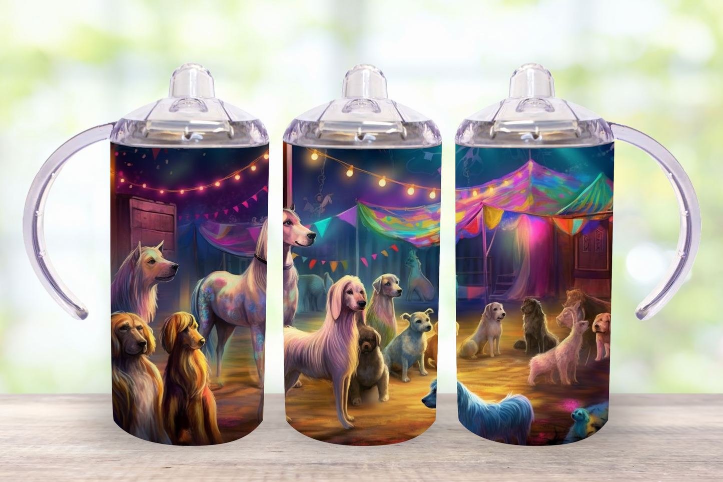 50 Kids Sippy Sublimation Tumbler Images Bundle