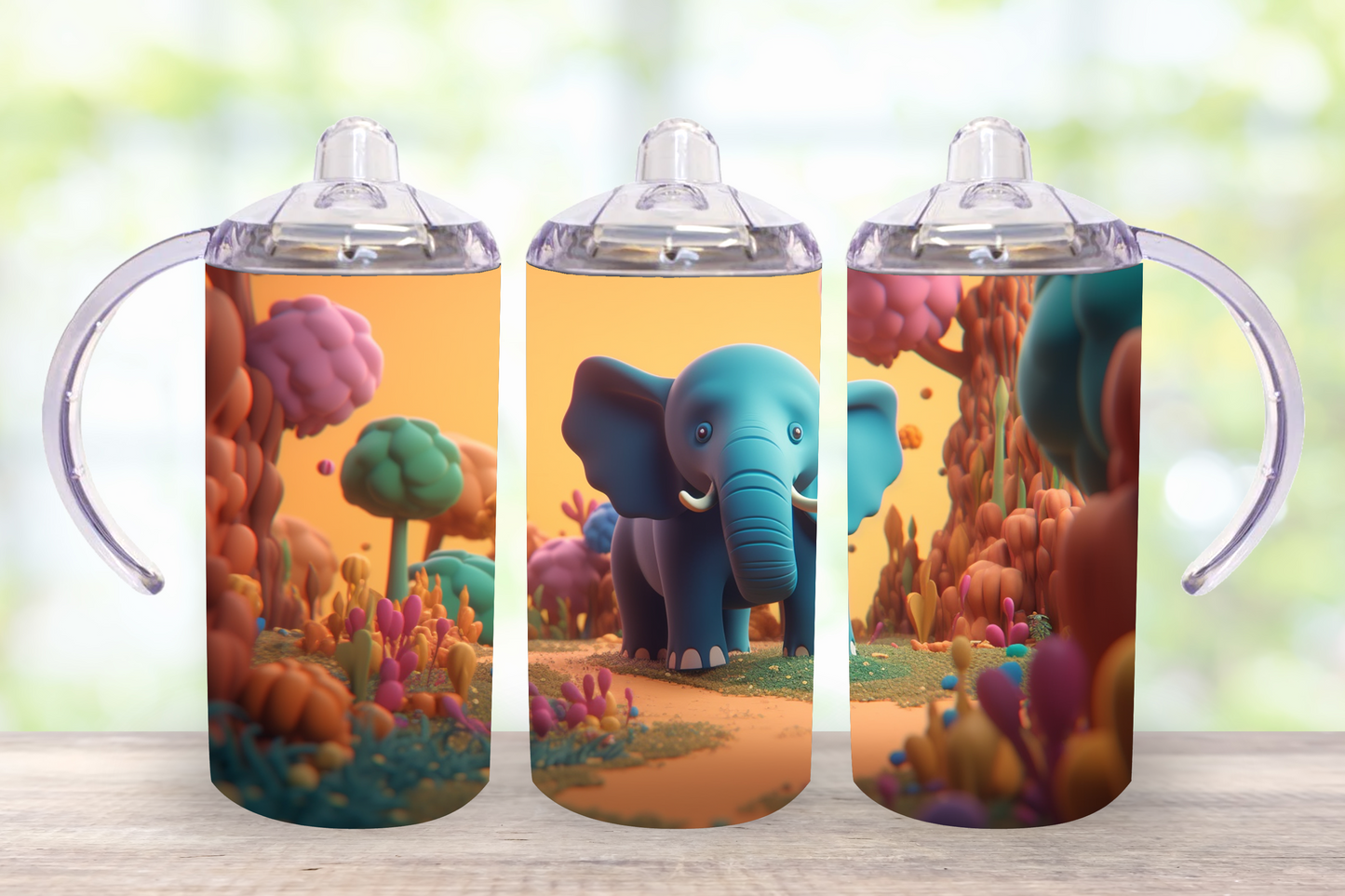 50 Kids Sippy Sublimation Tumbler Images Bundle