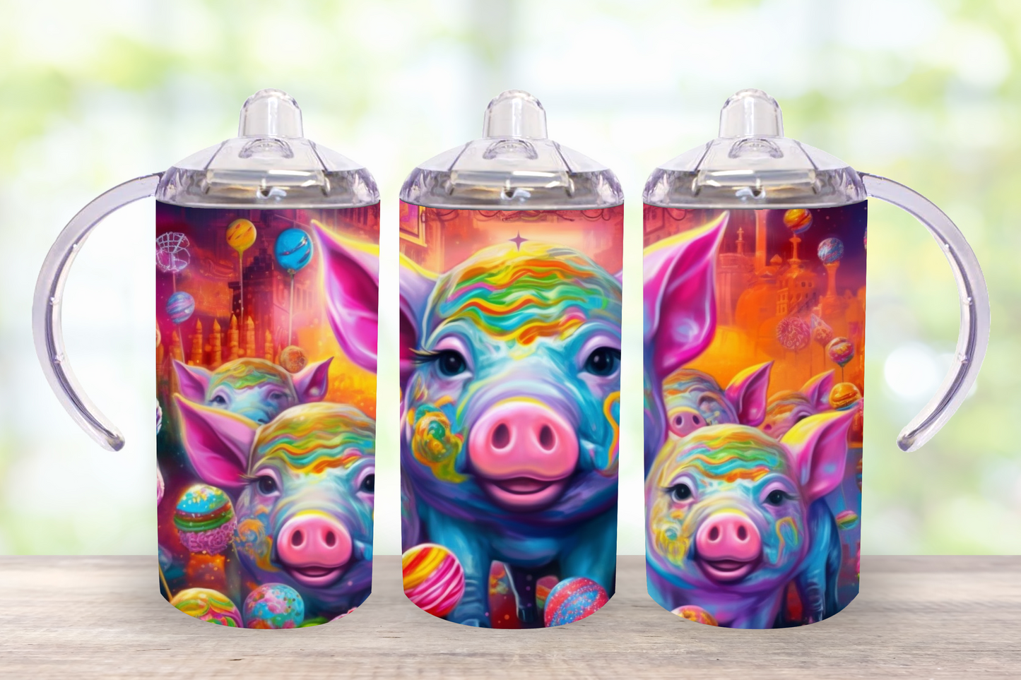 50 Kids Sippy Sublimation Tumbler Images Bundle