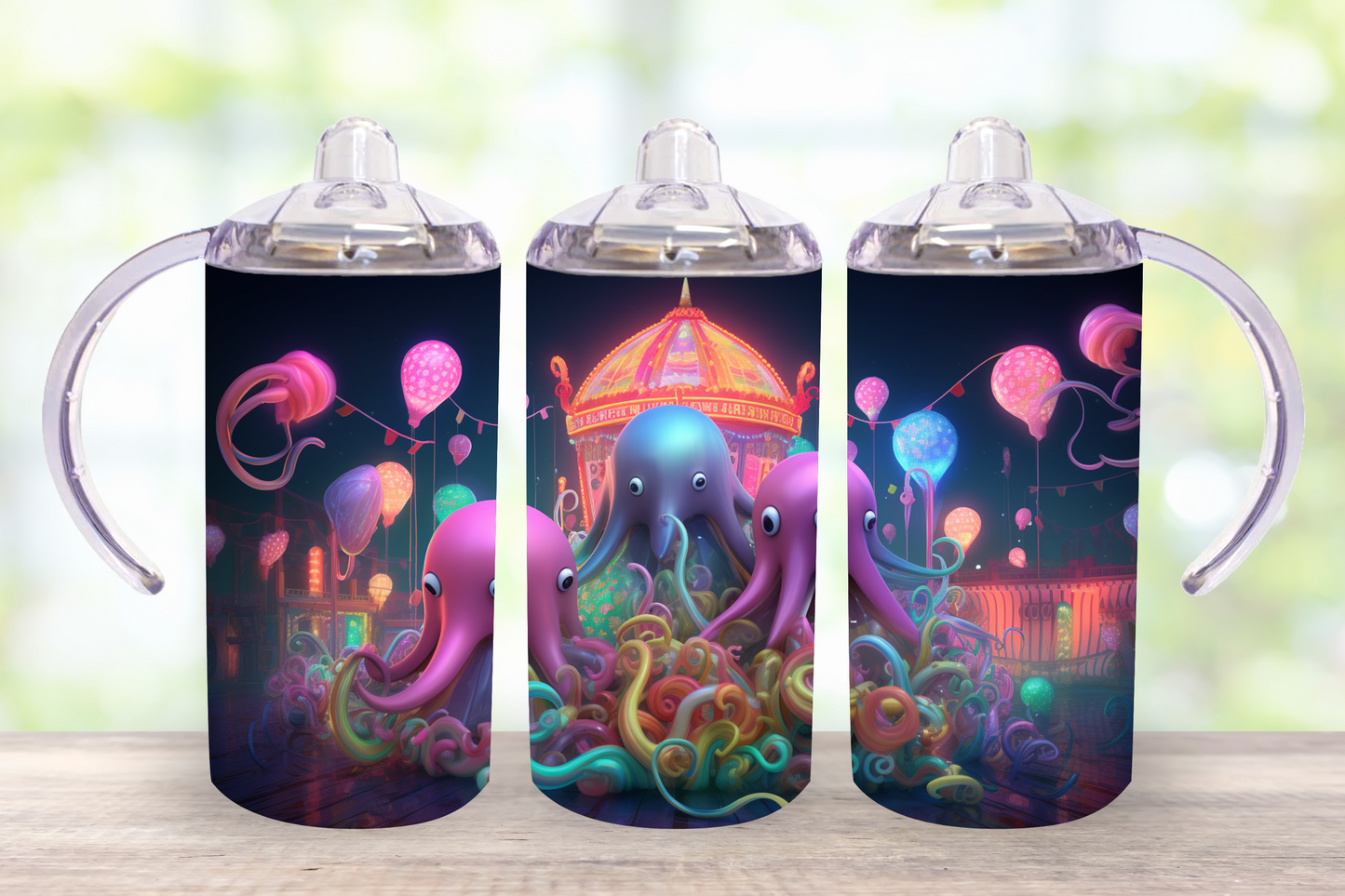 50 Kids Sippy Sublimation Tumbler Images Bundle