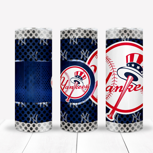 Baseball 20oz Sublimation Tumbler Image