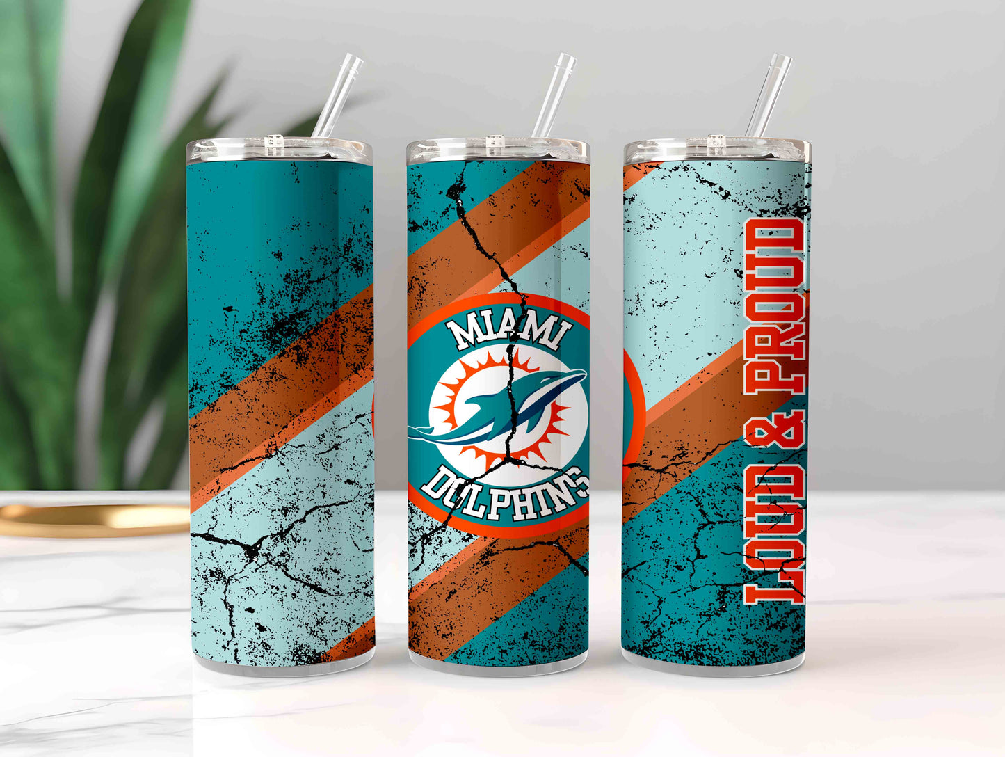 Football 20oz Sublimation Tumbler Image