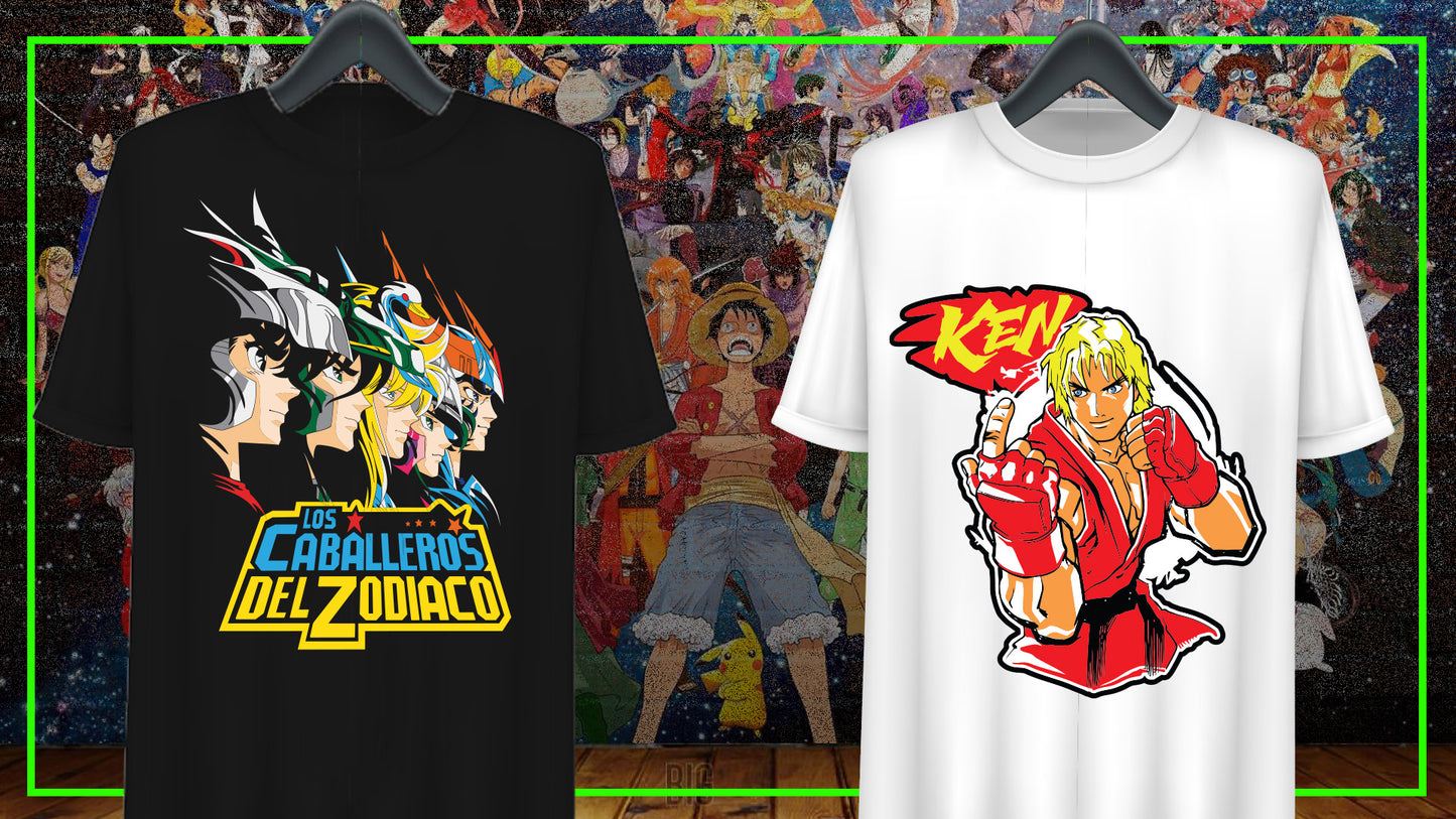 Anime Sublimation/DTF T-Shirt Images Bundle