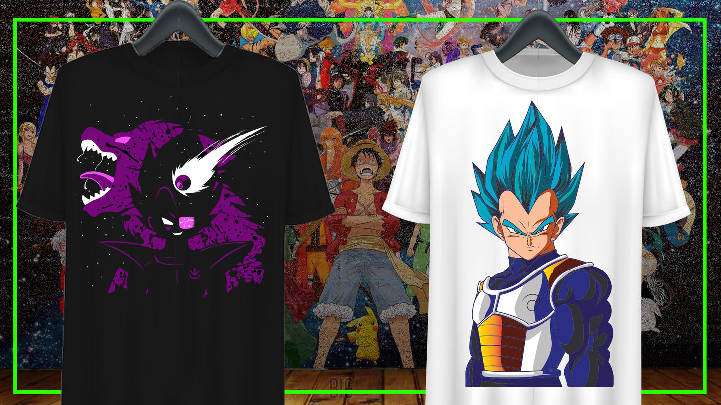 Anime Sublimation/DTF T-Shirt Images Bundle